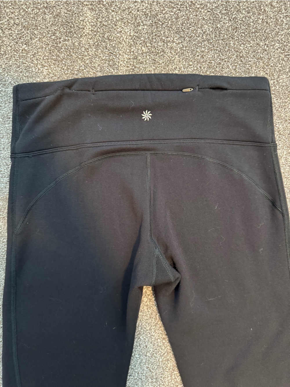 Athleta Fleece-Lined High-Rise Pant